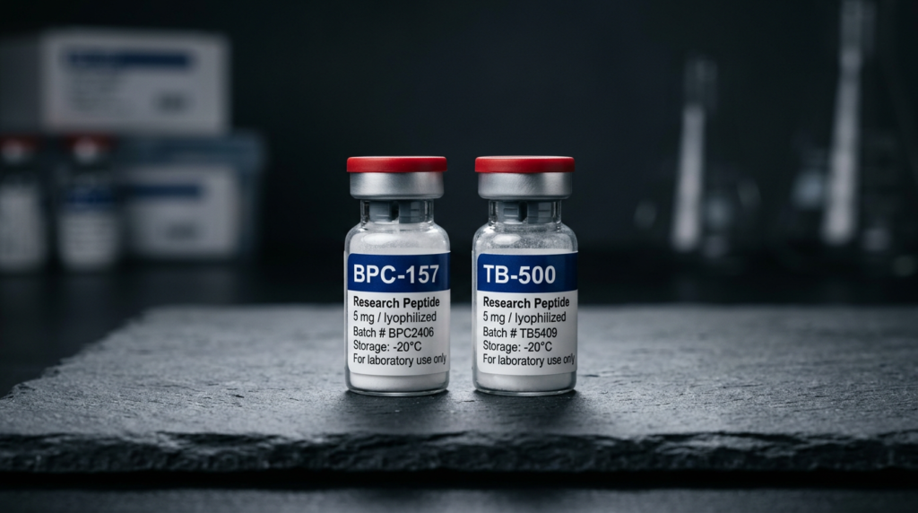 BPC-157 and TB-500 stack research — Bastion Peptides