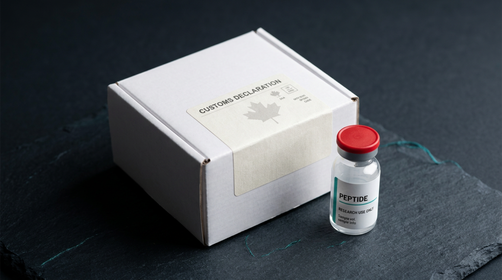 Shipping research peptides to Canada — Bastion Peptides