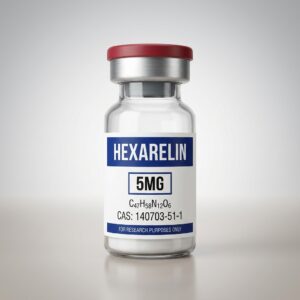 Hexarelin 5mg research vial — Bastion Peptides