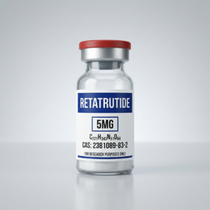 Retatrutide research vial — Bastion Peptides