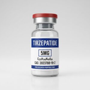 Tirzepatide research vial — Bastion Peptides