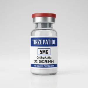 Tirzepatide research vial — Bastion Peptides