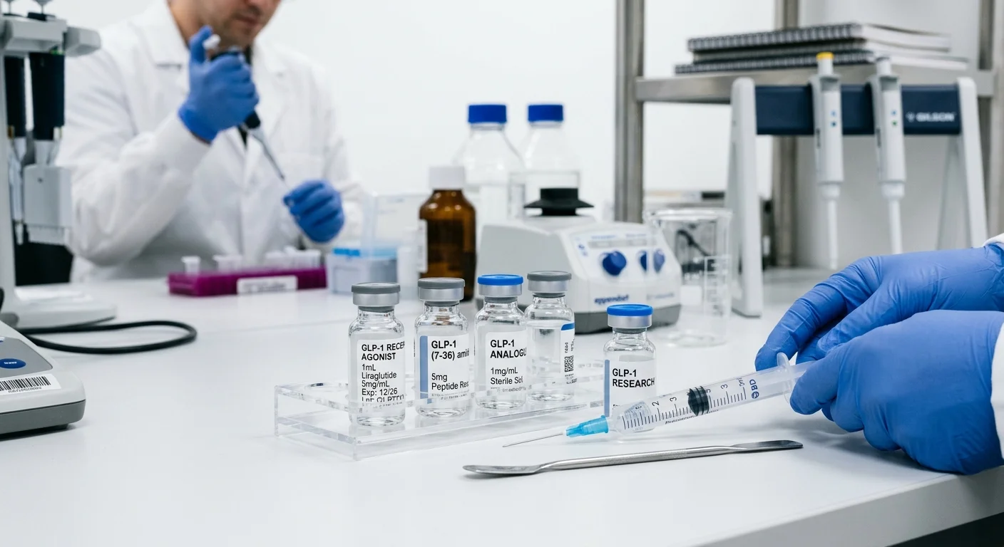 GLP-1 research peptides semaglutide tirzepatide retatrutide comparison
