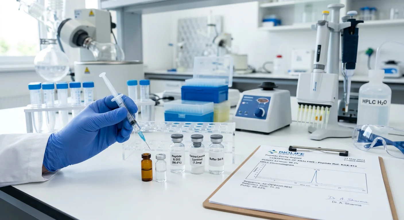 peptide purity report - image 1